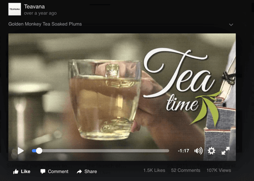 Teavana Video