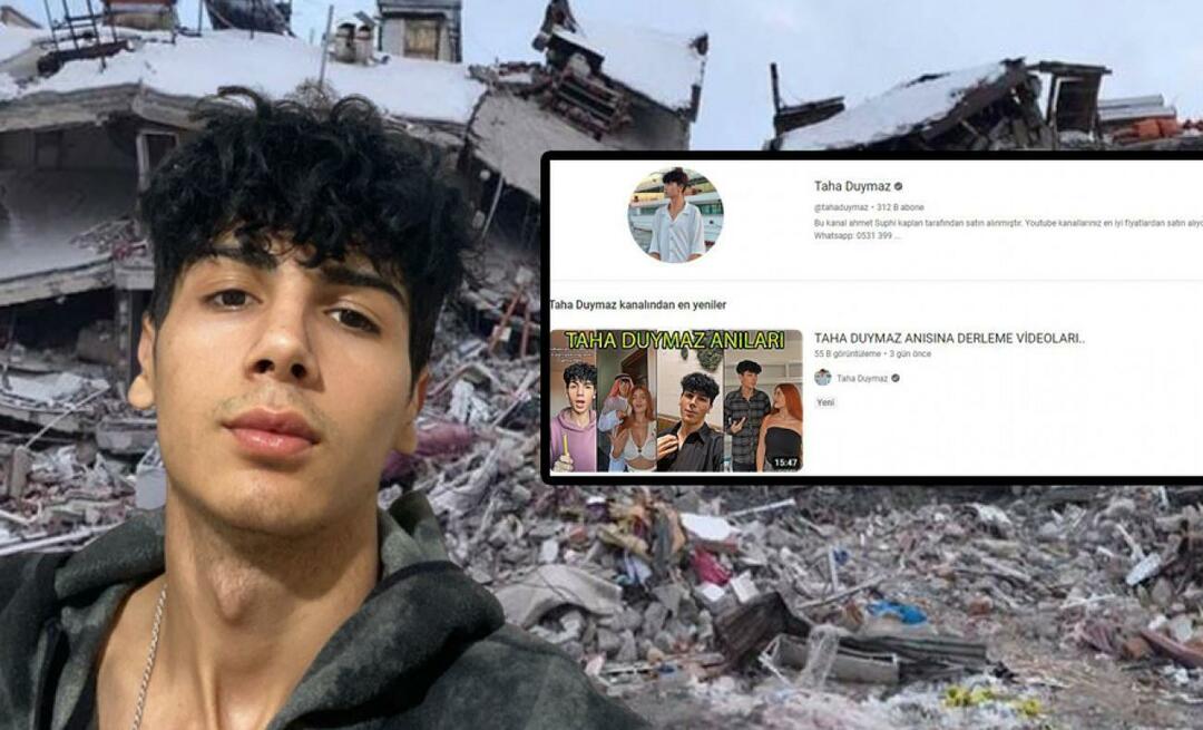 Aktien von Taha Duymaz' Konto, der bei dem Erdbeben sein Leben verlor, erhielten eine Reaktion!