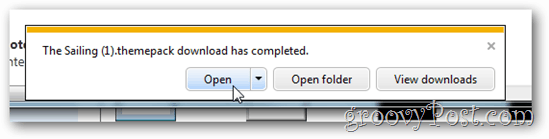Windows 7 Free Theme Open Install
