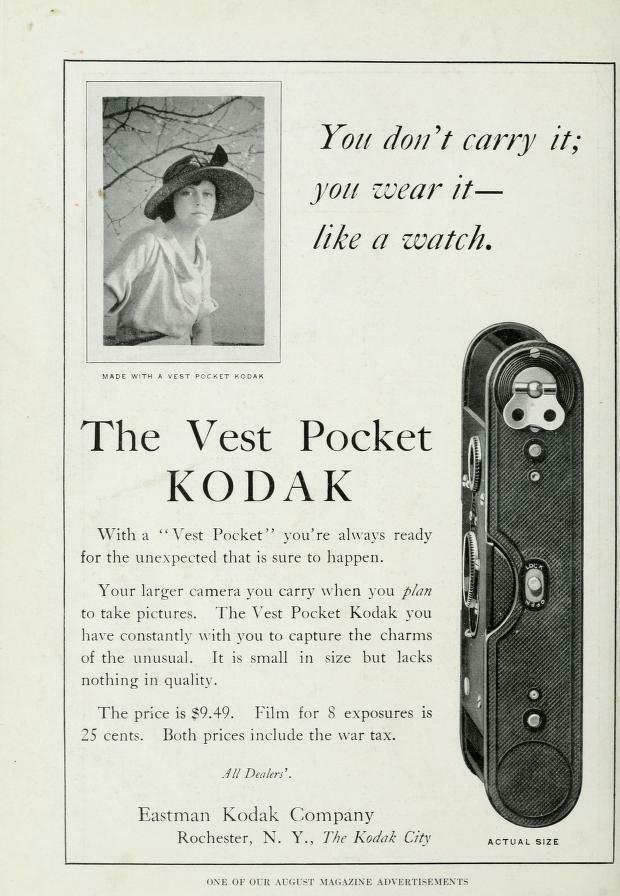 Westentasche Kodak