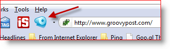 Neues Firefox-Add-On-Symbol in der Symbolleiste