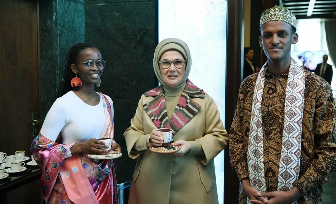 Emine Erdoğan kam mit der African House Association zusammen! Afrikanische Länder reichen ihre helfende Hand...