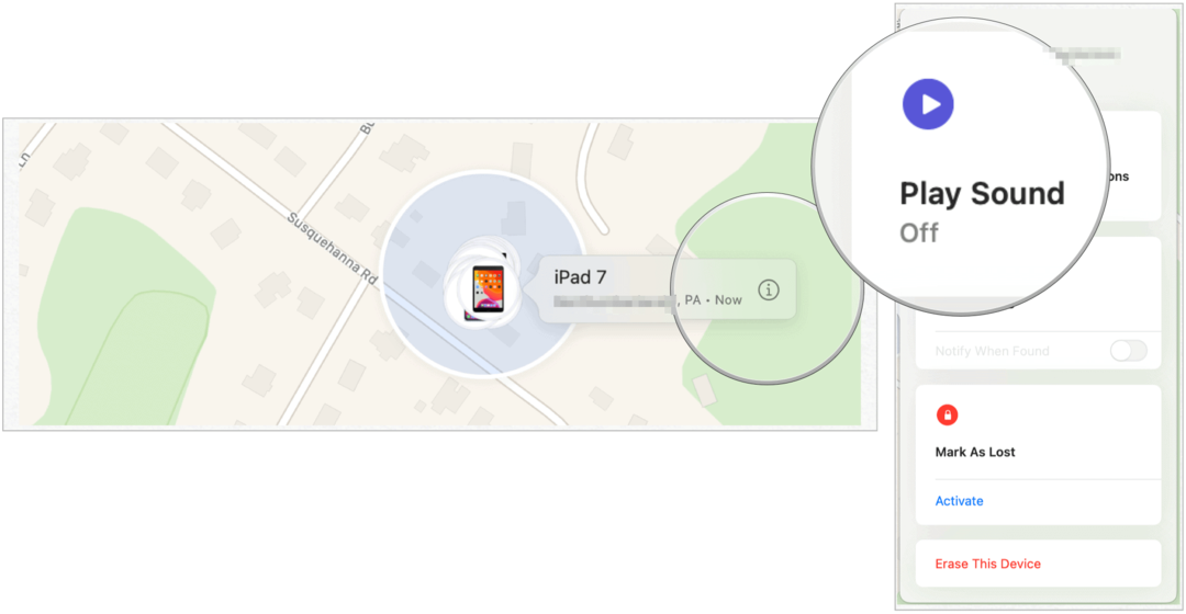 Verwenden von Apples Find My App auf dem Mac