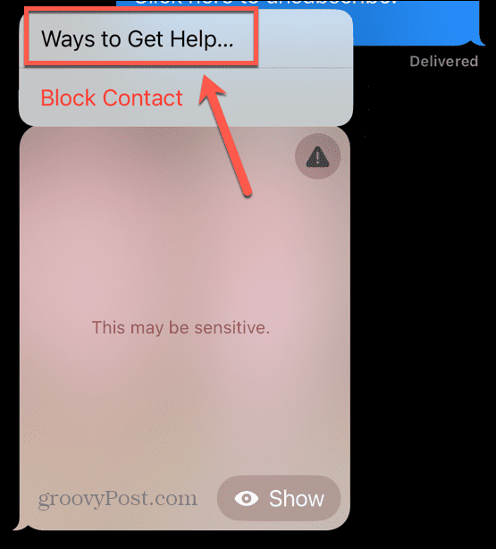 iOS-Möglichkeiten, Hilfe zu erhalten