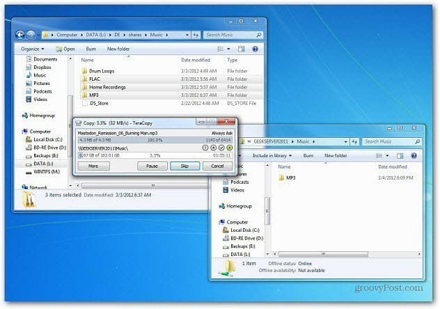 Windows 8: Verwenden der neuen Dateikopierfunktion