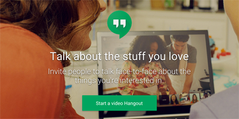 Google + Video Hangouts Bild