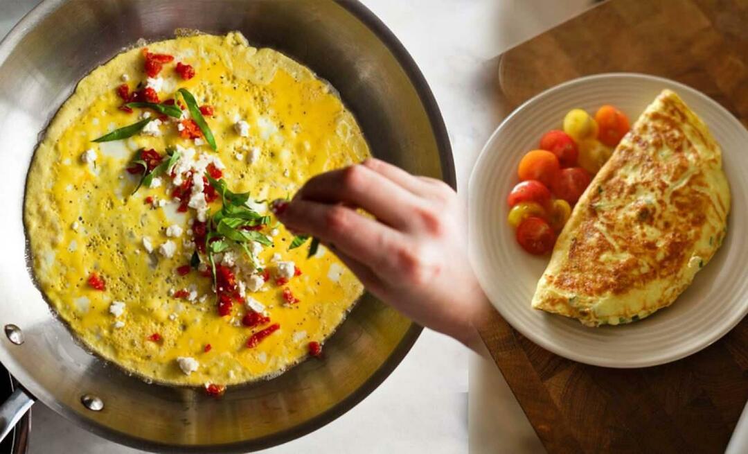 Das Rezept für ein luftiges Omelett, das so fluffig ist wie eine Wolke! Wie macht man aus Eiern ein Rührei?