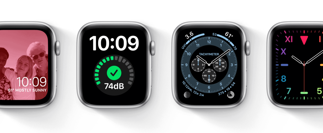 Apple Watch Gesichter in watchOS 7