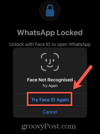 Whatsapp, versuche es noch einmal mit Face ID
