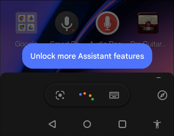 Starten Sie Google Assistant