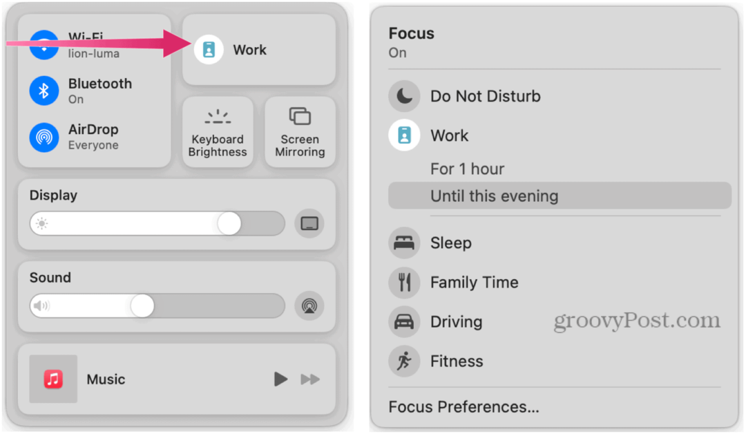 So verwenden Sie Apple Focus auf dem Mac für eine bessere Konzentration