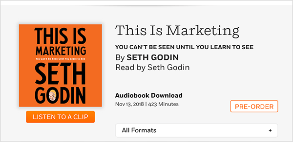 Modernes Marketing: Weisheit von Seth Godin: Social Media Examiner