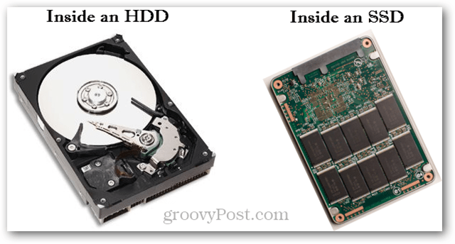 SSD gegen Festplatte
