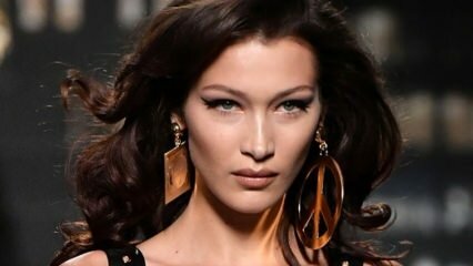 Bella Hadid stellte mit ihrem Vater Mohamed Hadid einen türkischen Tisch auf!