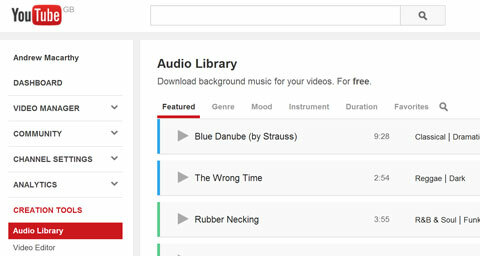 Youtube-Audiobibliothek