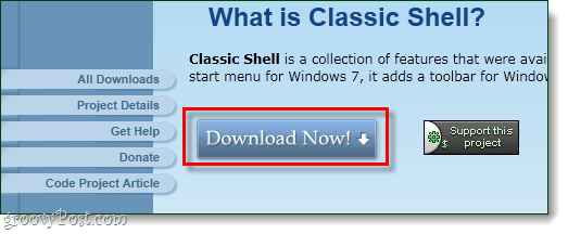 Laden Sie die klassische Shell von sourceforge herunter
