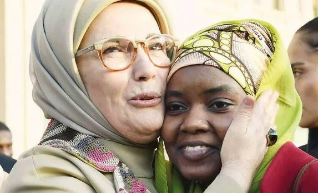 Emine Erdoğan kam mit der African House Association zusammen! Afrikanische Länder...