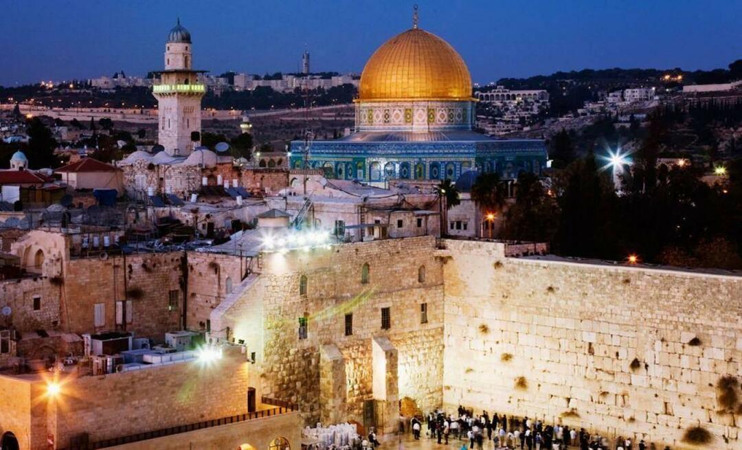 In welchen Monaten ist es besser, Jerusalem zu besuchen? Warum ist Jerusalem für Muslime so wichtig?