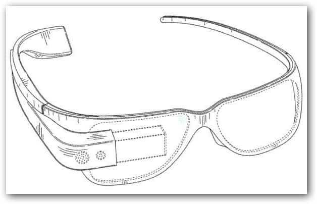 Google Project Glass Design ist patentiert