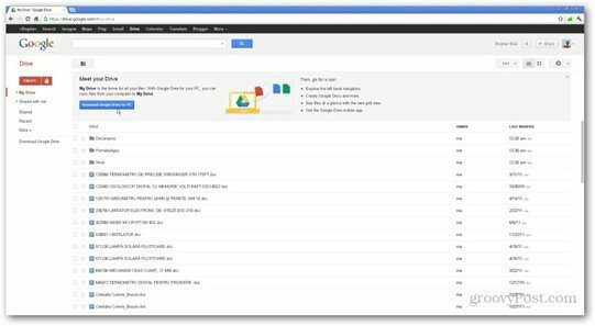 Google Drive Google Text & Tabellen