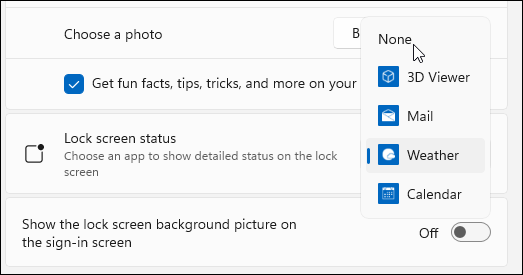 Keine Apps mit detailliertem Status Windows 11