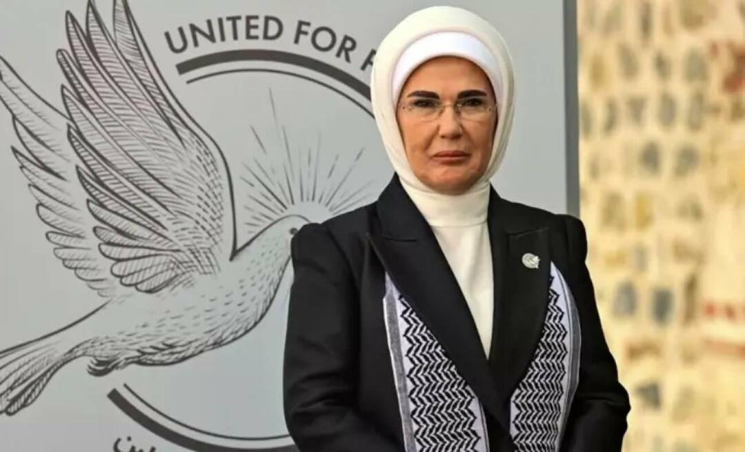 Emine Erdoğan hat es geteilt! Gemeinsamer Aufruf des One Heart for Palestine-Gipfels