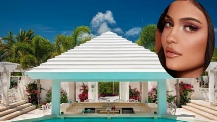 Luxusvilla des berühmten Stars Kylie Jenner