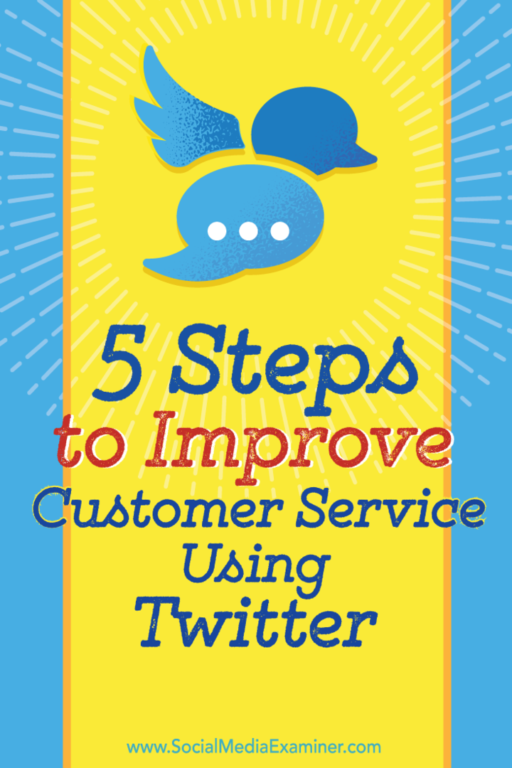 Verbesserung des Kundenservice auf Twitter