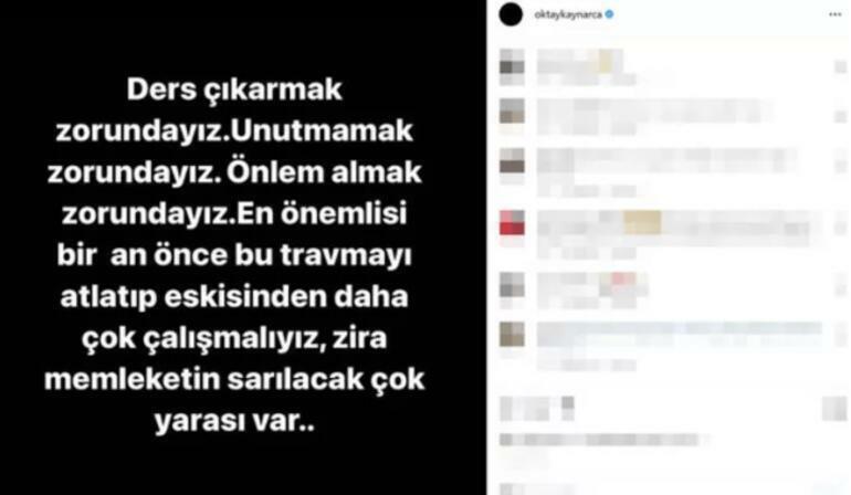 Oktay Kaynarca Instagram-Post